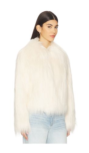 Fallon Faux Fur Jacket in . Size L. Also in XL - LoveShackFancy - Modalova