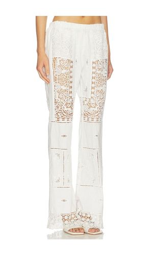 Lilo Pant in White. - size 0 (also in 10, 12, 2, 4, 6, 8) - LoveShackFancy - Modalova