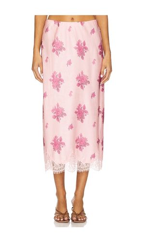 Malina Skirt in Pink. - size L (also in M, S, XL, XS, XXS) - LoveShackFancy - Modalova