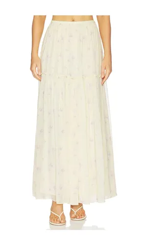 Positano Skirt in Yellow. - size 0 (also in 10, 12, 2, 4) - LoveShackFancy - Modalova