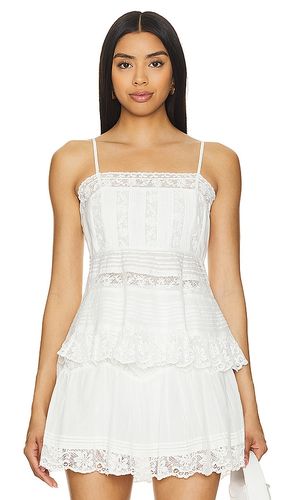 Charlieann Top in White. - size 0 (also in 10, 4, 6, 8) - LoveShackFancy - Modalova