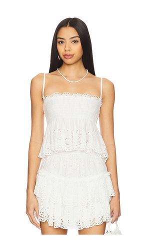 Condie Top in White. - size M (also in S, XS) - LoveShackFancy - Modalova