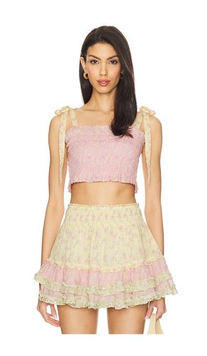 Corbin Top in Pink. - size L (also in M, S, XL, XXS) - LoveShackFancy - Modalova