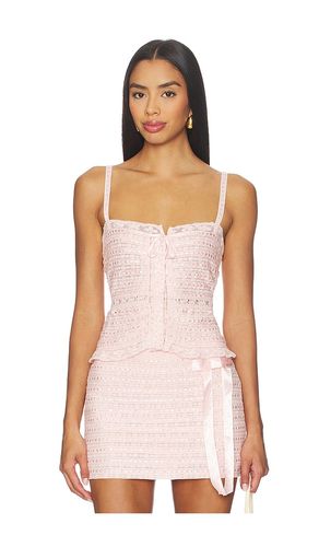 Niraya Cami in Pink. - size 0 (also in 10, 12, 2, 4, 6, 8) - LoveShackFancy - Modalova