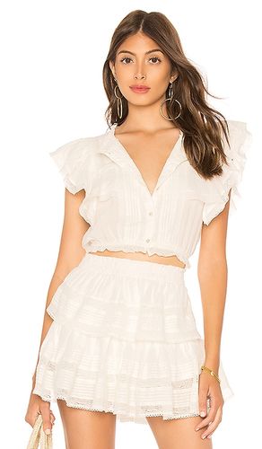 Nora Top in White. - size L (also in M, S) - LoveShackFancy - Modalova
