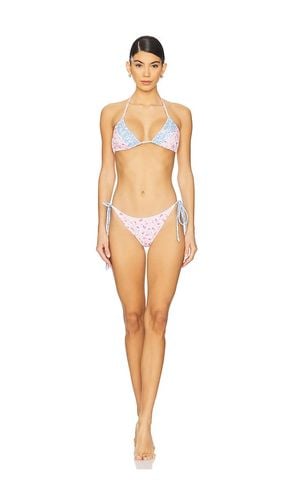 Harbor Bikini in Pink. - size L (also in M, S, XL) - LoveShackFancy - Modalova