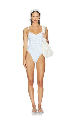 Olivienne Swimsuit in Blue. - size L (also in M, XS, XXS) - LoveShackFancy - Modalova