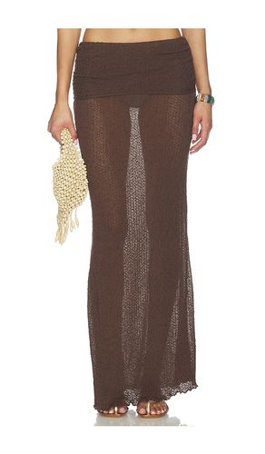 The Hadley Maxi Skirt in Brown. - size L (also in M, XL) - lovewave - Modalova