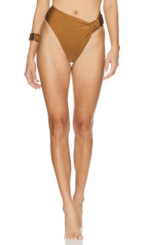 The Alexi High Waist Bottom in Brown. - size L (also in S, XS) - lovewave - Modalova