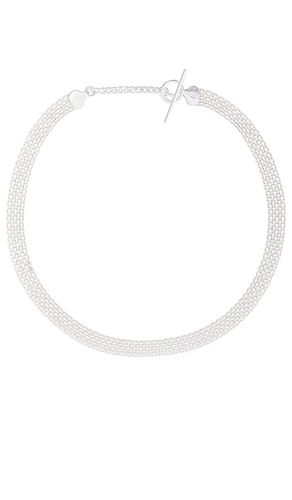 Collar chainmail en color plateado metálico talla all en - Metallic Silver. Talla all - Loren Stewart - Modalova