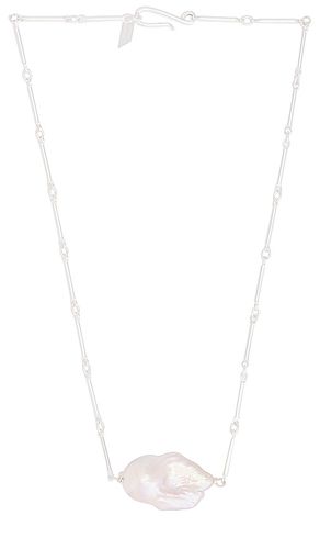 Collar kinship pearl en color plateado metálico talla all en - Metallic Silver. Talla all - Loren Stewart - Modalova