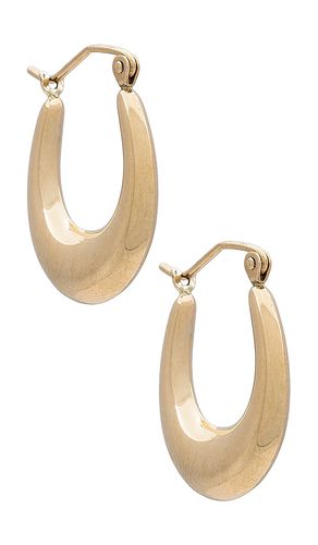 Dome Hammock Hoop Earrings in - Loren Stewart - Modalova