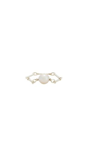 Pearl Chain Ring in . Taglia 6 - Loren Stewart - Modalova