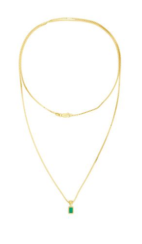Emerald Cut Wrap Necklace in - Loren Stewart - Modalova