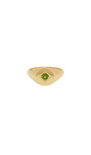 Baby Deco Signet Ring in . Size 6, 7, 8 - Loren Stewart - Modalova