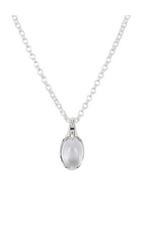 Crystal orb amulet necklace in color metallic silver size all - Loren Stewart - Modalova