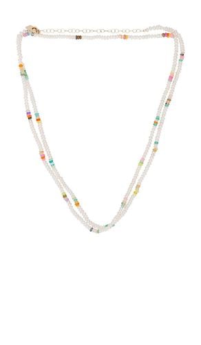 Seed Pearl & Opal Wrap Strand Necklace in - Loren Stewart - Modalova