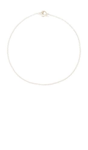 Stone toggle necklace in color metallic silver size all - Loren Stewart - Modalova