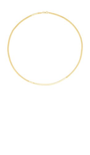 Herringbone necklace in color metallic gold size all - Loren Stewart - Modalova