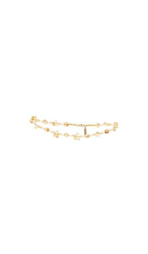 Bellissimo gem anklet in color orange size all - Loren Stewart - Modalova