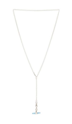 Lunette Barbell Link Necklace in - Loren Stewart - Modalova