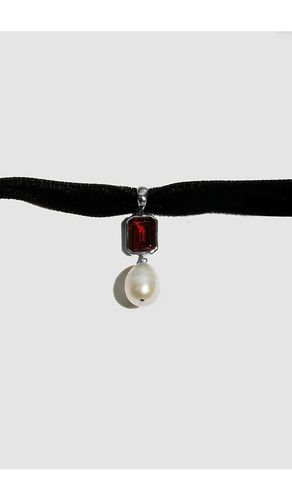 Crimson Pearl Choker Necklace in - Loren Stewart - Modalova