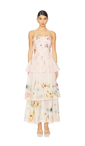 GESTUFTES MAXIKLEID in . Größe L. Also in M, S, XS - LA FUORI - Modalova