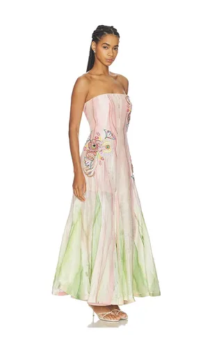 Spring Fae Bloom Dress in Multi. - size M (also in S, XL) - LA FUORI - Modalova