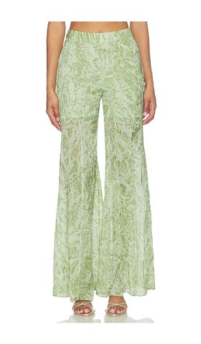 Mistleaf Ruffle Printed Pant in . Size L. Also in S - LA FUORI - Modalova