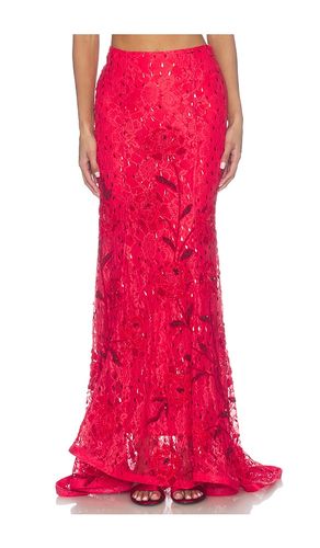 Red Siren Rose Skirt in Red. - size S (also in XS) - LA FUORI - Modalova