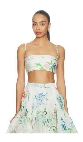 Bralette Top in White,Green. - size M (also in S, XL) - LA FUORI - Modalova