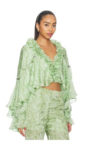 Mistleaf Ruffle Printed Top in . Size L. Also in S - LA FUORI - Modalova