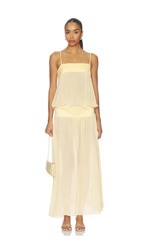 Gracia Maxi Dress in Yellow. - size L (also in M, S, XXL) - LIONESS - Modalova