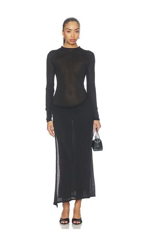 Resolution Maxi Dress in Black. - size L (also in M, S, XS, XXS) - LIONESS - Modalova