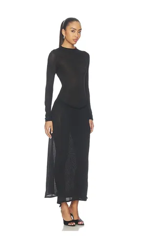 Resolution Maxi Dress in Black. - size XXS (also in XS, S, M, L) - LIONESS - Modalova