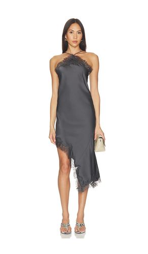 Desiree Midi Dress in Grey. - size M (also in XXS) - LIONESS - Modalova