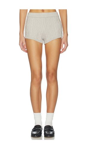 Housewife Knit Short in Grey. - size S (also in XS, M, L) - LIONESS - Modalova