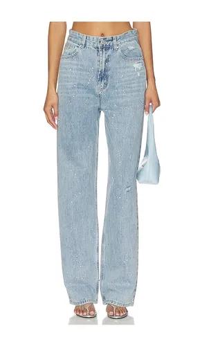 Diamante Jeans in Blue. - size M (also in S, XS, XXS) - LIONESS - Modalova