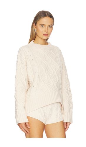 Liaison Cable Knit Pullover in . Size S. Also in XS - LIONESS - Modalova