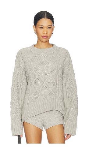 Liaison Cable Knit Pullover in . Size S. Also in XS, XXS - LIONESS - Modalova