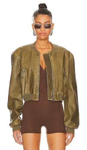 Allure Bomber in Olive. - size L (also in M, XL) - LIONESS - Modalova