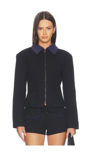 X REVOLVE Soho Jacket in Black. - size L (also in M, S, XL, XS, XXS) - LIONESS - Modalova
