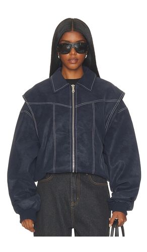 Vista Bomber Jacket in Navy. - size L (also in M, S, XS, XXS) - LIONESS - Modalova