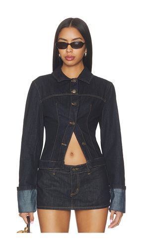 The Bronx Denim Jacket in Blue. - size M (also in S, XS, XXS) - LIONESS - Modalova