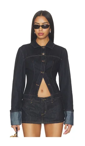 The Bronx Denim Jacket in Blue. - size S (also in XS, XXS) - LIONESS - Modalova