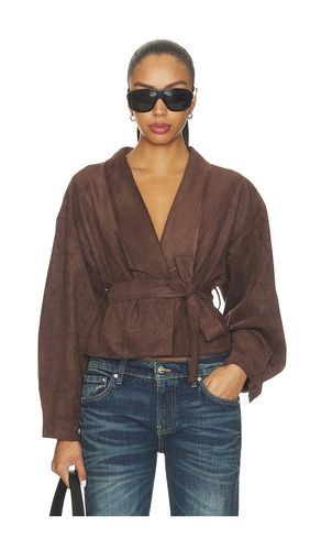 Ritz Jacket in Brown. - size L (also in M, S, XL, XXL) - LIONESS - Modalova