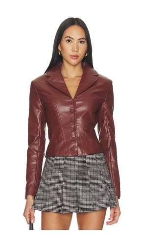 Merci Jacket in Chocolate. - size S (also in XXS, XS, M, L, XL, XXL) - LIONESS - Modalova