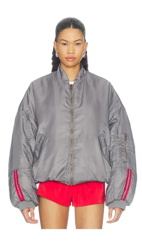 Bloom Bomber Jacket in Grey. - size L (also in M, S, XL, XS, XXL, XXS) - LIONESS - Modalova