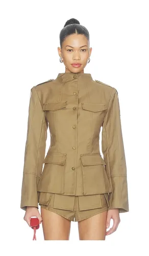 Allure Jacket in Brown. - size L (also in M, S, XL, XS, XXL, XXS) - LIONESS - Modalova