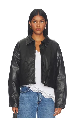 Hudson Bomber Jacket in Black. - size L (also in M, S, XL, XS, XXS) - LIONESS - Modalova